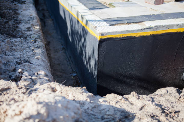 Professional Vapor Barrier Installation technician working in Wales, WI